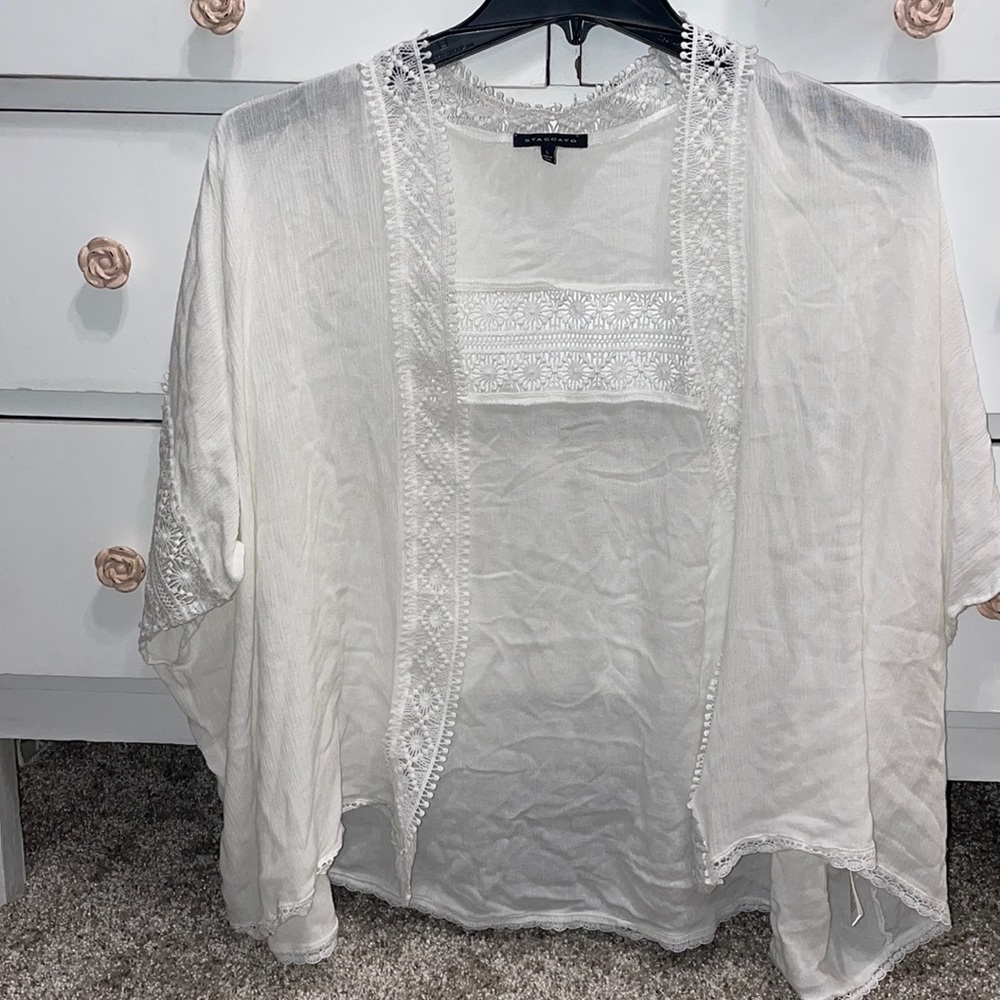 Women’s Staccato White Cardigan